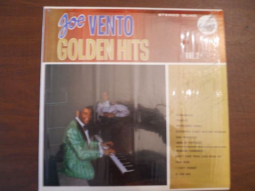 Autographed LP Vinyl Joe Vento Golden Hits Vol. 2 Surf Side #LP 1234