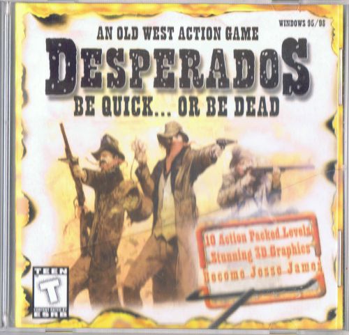 DESPERADOS Be Quick or Be Dead PC CD Rom OLD WEST Action Game 100% COMPLETE *LN*, image 1