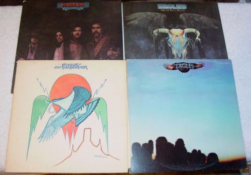 EAGLES LP Lot of 4 Debut Desperado On the Border One of These Nights, US $19.99, image 1