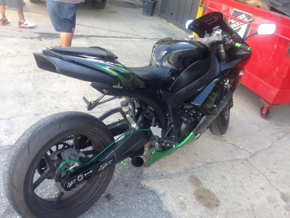 2007 Kawasaki Ninja Zx -6R Sportbike , US $5,000.00, image 3