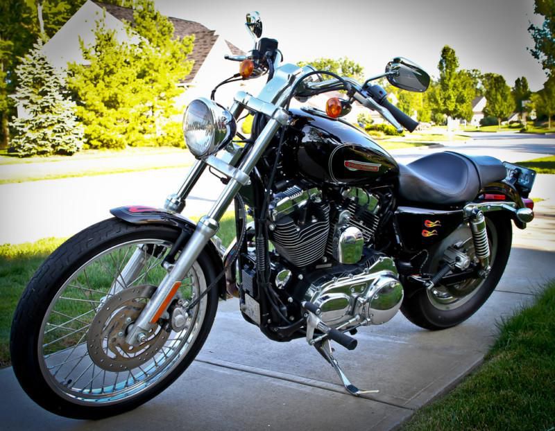 All stock Harley Davidson Sportster 1200XL with only 4750 miles!!, US $3,200.00, image 3