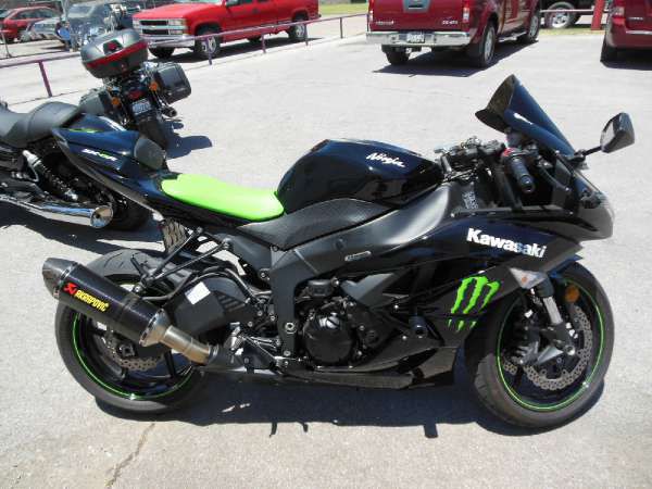 2009 kawasaki ninja zx-6r monster energy