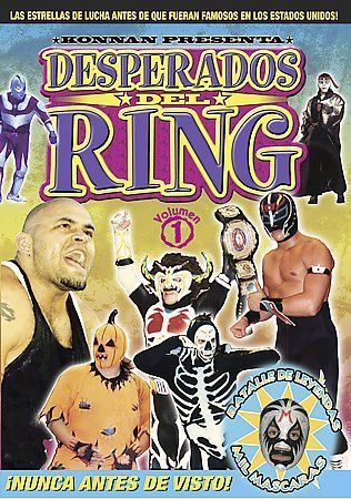 Desperados del ring, vol. 1, new dvd, konnan,