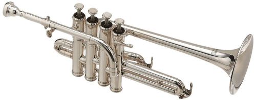 Vento 4 valve Piccolo Trumpet Silver with soft case