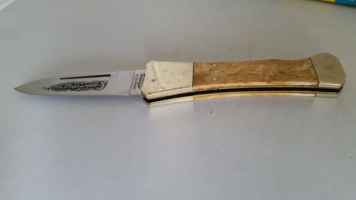 VINTAGE 1980's PARKER CUT CO "DESPERADO" SMOOTH BONE DIABLO LOCKBACK KNIFE RARE, US $64.99, image 12