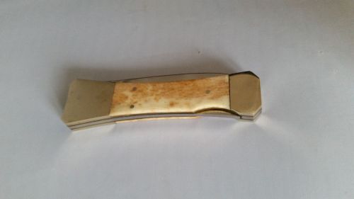 VINTAGE 1980's PARKER CUT CO "DESPERADO" SMOOTH BONE DIABLO LOCKBACK KNIFE RARE, US $64.99, image 13