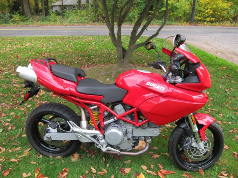 DUCATI MULTISTRADA 2006 RED ONLY 3182 MILES! MINT! RUNS GREAT!!