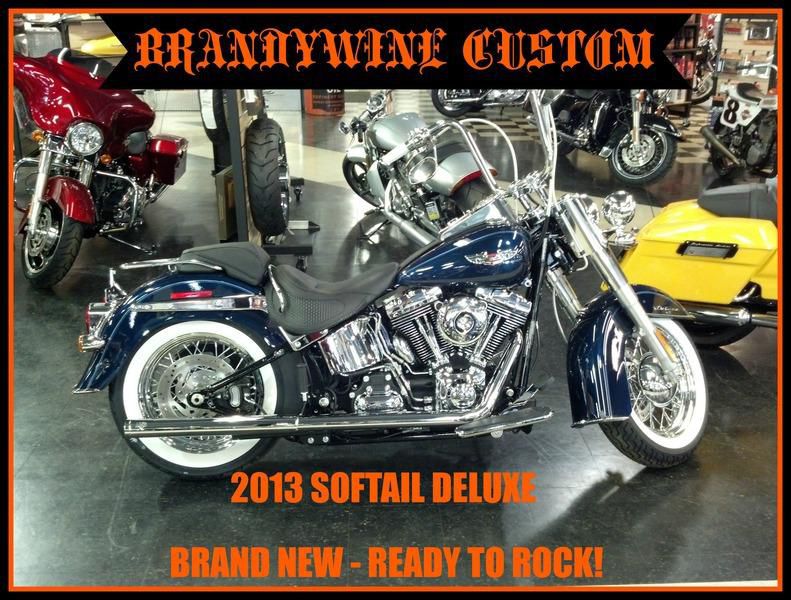 2013 Harley-Davidson FLSTN - Softail Deluxe Cruiser 