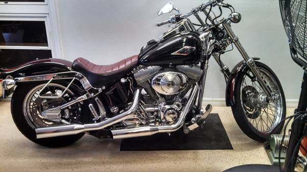 2000 Harley Davidson Super Custom Soft Tail Motorcycle