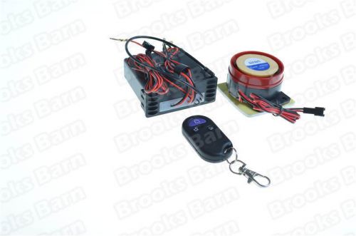 Vento zip li 2008 12v remote controlled alarm