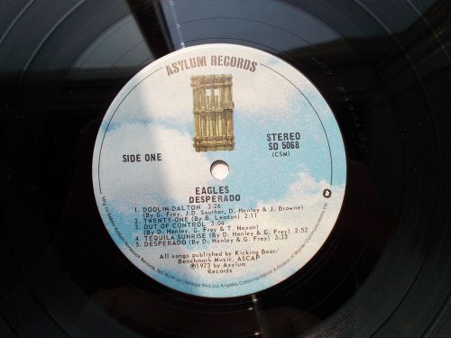 EAGLES  Desperado - EX Vinyl LP - Asylum SD 5068, US $150, image 2
