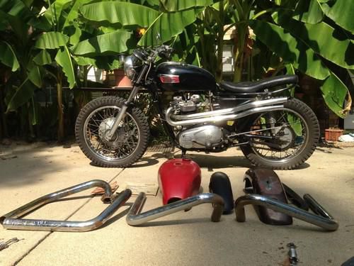 1972 VINTAGE TRIUMPH TR6RV TIGER 5 SPEED 650 TWIN ~ COMPLETE RUNNING MOTORCYCLE