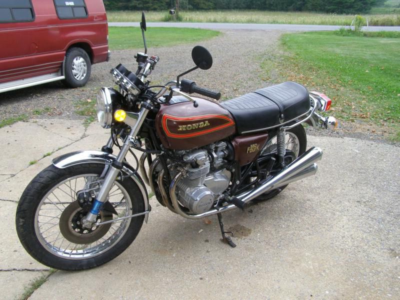 Vintage 1977 Honda CB550K CB550 K Motorcycle- Very Clean! *LOW MILES*