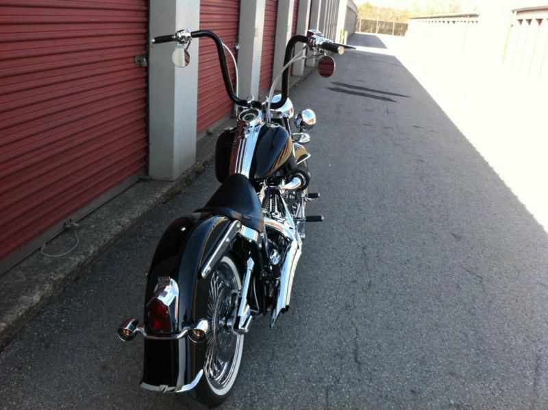 2005 CUSTOM HARLEY DAVIDSON SOFT TAIL DELUXE FLSTNI