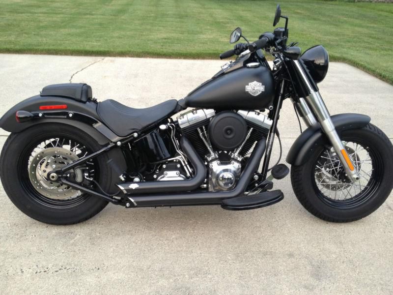 2012 Harley Davidson Softail Slim - Denim Black
