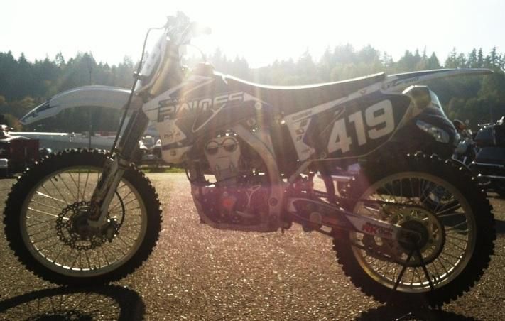 2008 yamaha yz 250f   