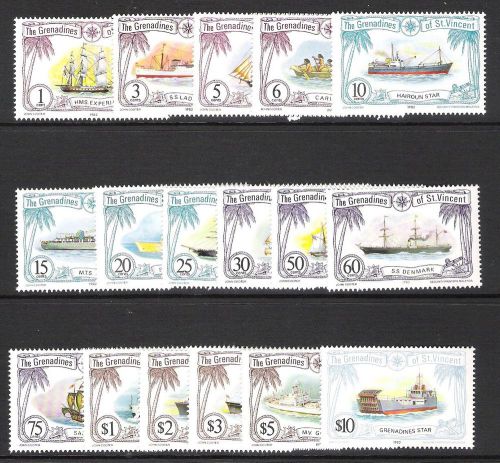 1932 the grenadines of st vincent ships (uhm)