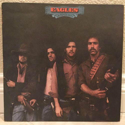 Eagles desperado 1973 asylum records sd 5068 vg+ rock vinyl record lp album