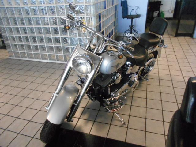 2004 Harley-Davidson FLSTF Softail Fat Boy Only 15,527 miles. POW MIA extras, US $4,051.00, image 6