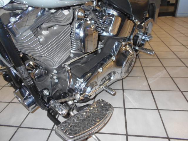 2004 Harley-Davidson FLSTF Softail Fat Boy Only 15,527 miles. POW MIA extras, US $4,051.00, image 11