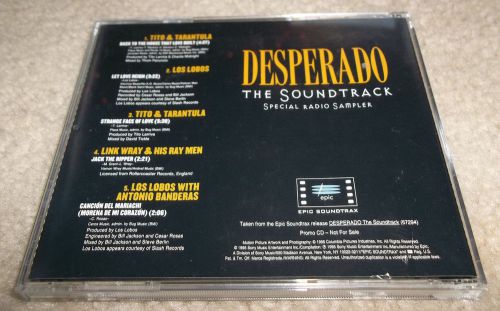 VARIOUS ARTISTS - Desperado Special Radio Sampler CD Promo-Los Lobos, Link Wray