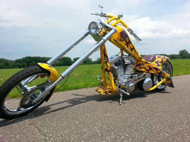 2001  eddie trotta chopper  custom 