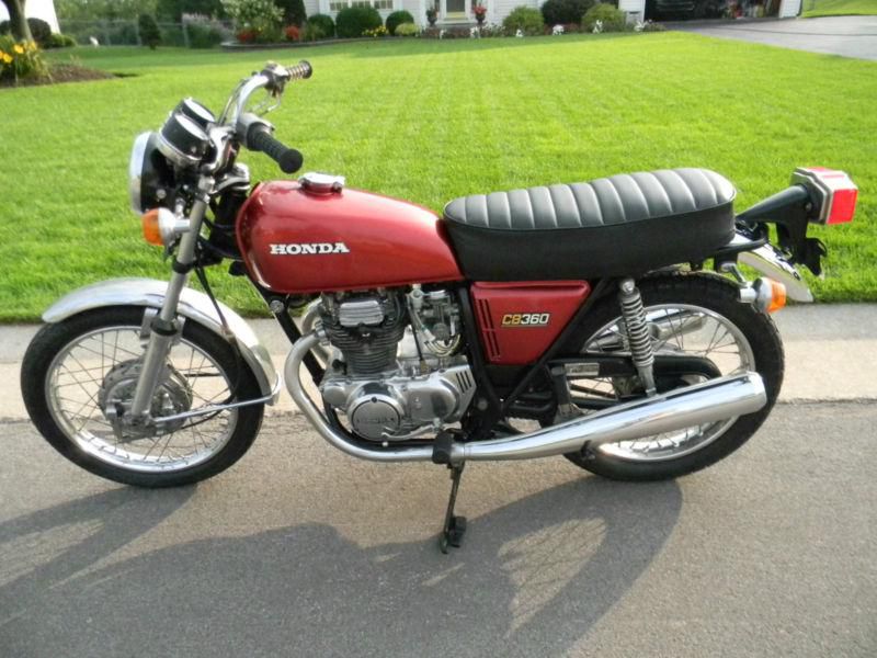 1976 honda cb360 restored ready to ride