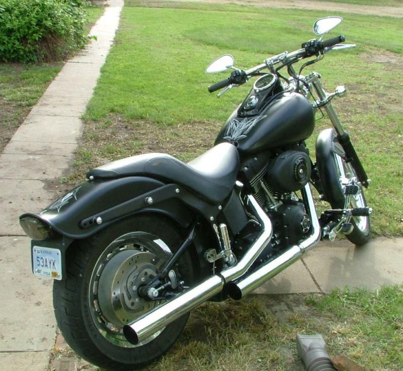 2005 Harley-Davidson Softail Nightrain FXSTBI (fuel-injected twin cam 88, US $10,000.00, image 2