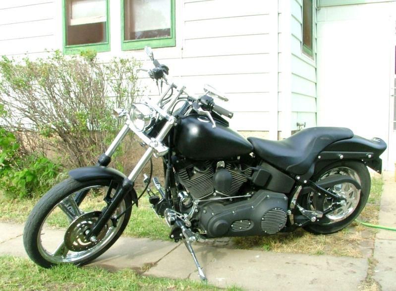 2005 Harley-Davidson Softail Nightrain FXSTBI (fuel-injected twin cam 88, US $10,000.00, image 3