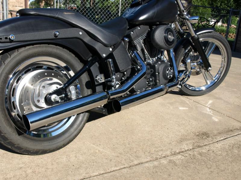 2005 Harley-Davidson Softail Nightrain FXSTBI (fuel-injected twin cam 88, US $10,000.00, image 8