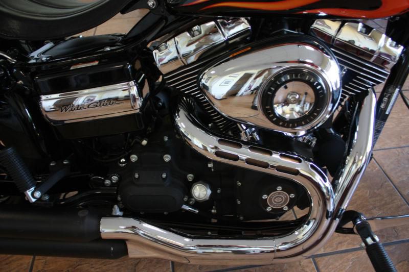 2010 Harley-Davidson FXR FXDWG Wide Glide Motorcycle 1600 miles Like New, US $4,617.89, image 7