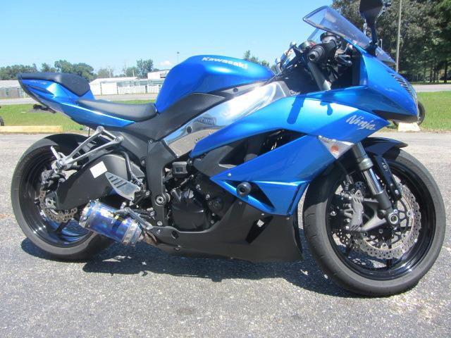 2009 kawasaki ninja zx -6r sportbike 