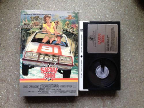 Safari 3000 - David Carradine - Christopher Lee - BETA - Betamax