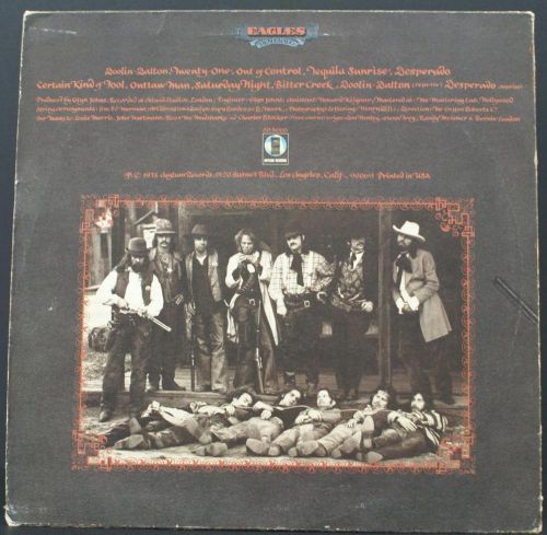 EAGLES - DESPERADO - 1973 ROCK VINYL LP, US $2.99, image 4