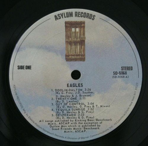 EAGLES - DESPERADO - 1973 ROCK VINYL LP, US $2.99, image 7