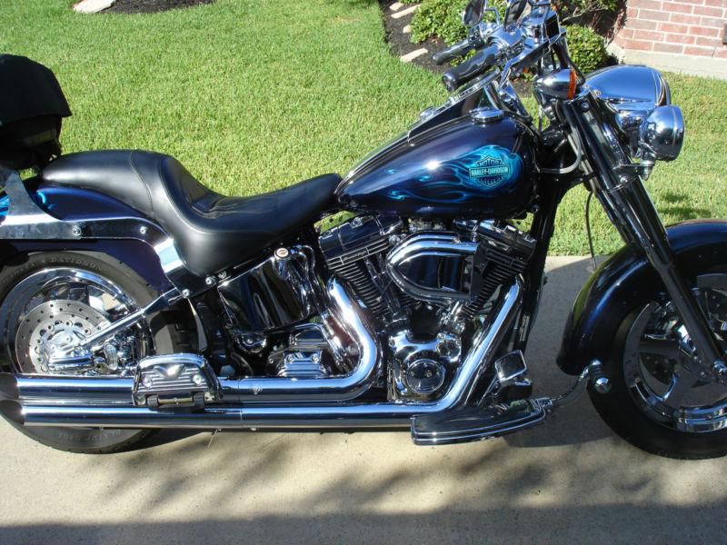 2004 limited edition harley davidson fat boy - numbered 3 of 150 - 3324 miles