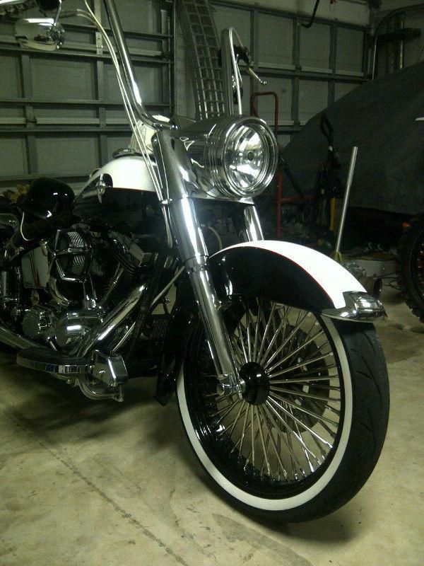 1998 Harley Davidson FLSTC MUST SEE Tons of extras!!! Apes, Pipes, LePera...., US $8,000.00, image 3