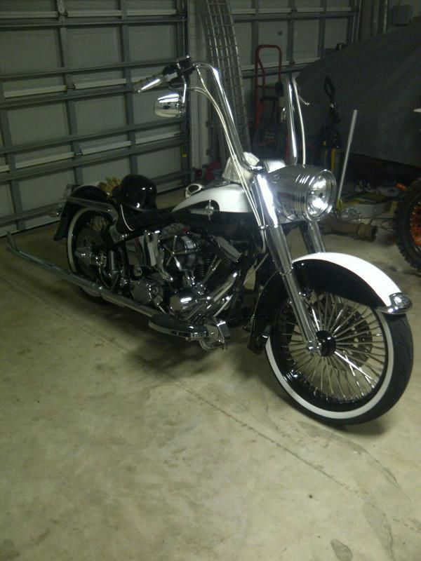 1998 Harley Davidson FLSTC MUST SEE Tons of extras!!! Apes, Pipes, LePera...., US $8,000.00, image 11
