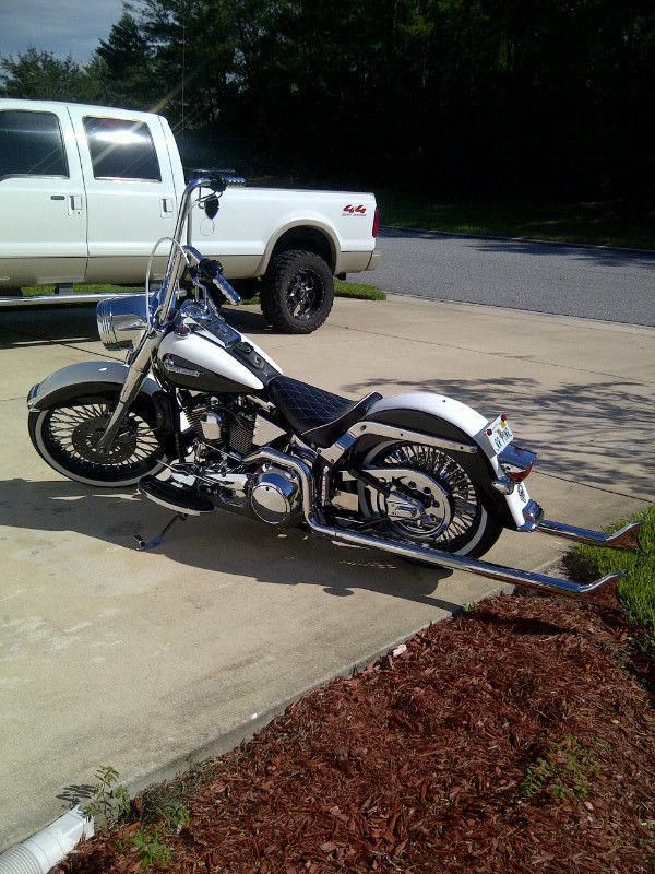 1998 Harley Davidson FLSTC MUST SEE Tons of extras!!! Apes, Pipes, LePera...., US $8,000.00, image 15