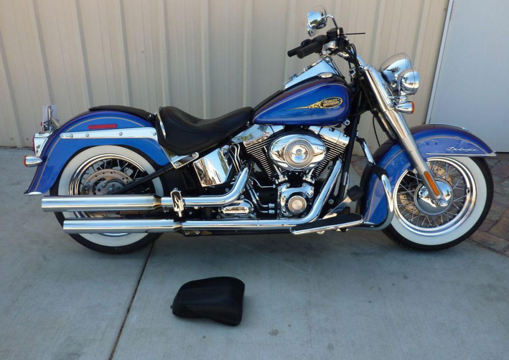 2009 harley-davidson softail deluxe flstn deluxe cruiser 