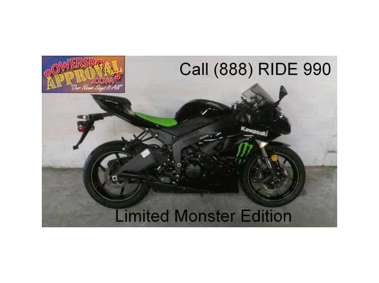 2009 Kawasaki Ninja ZX-6R Monster Energy 