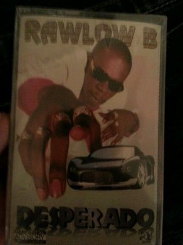 Desperado by rawlow b (cassette, aug-1999, lowkey muzik) rare nashville rap