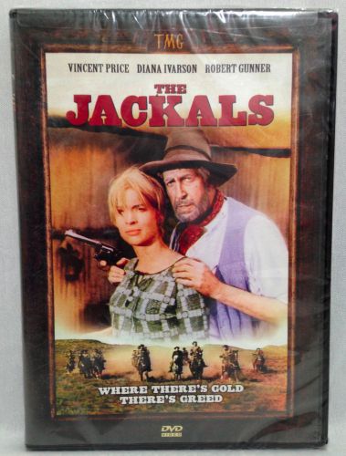 The jackals (dvd, 1967) vincent price, diana ivarson, brand new sealed dvd!