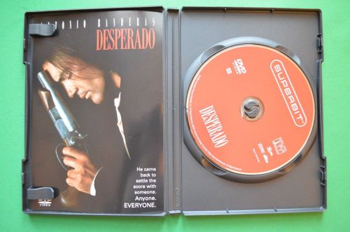 Desperado DVD Antonio Banderas Robert Rodriguez Salma Hayek Action Rated R!!, US $1.79, image 4