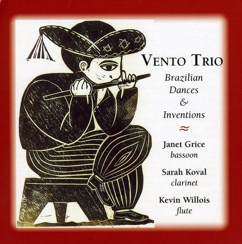 Brazilian dances &amp; inventions for bassoon flute &amp; - vento tr (cd used very good)