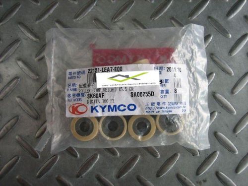 KYMCO DOWNTOWN300/ XCT-300/ SHADOW300/ KAWASAKI J300 ROLLER WEIGHTS 15.5g