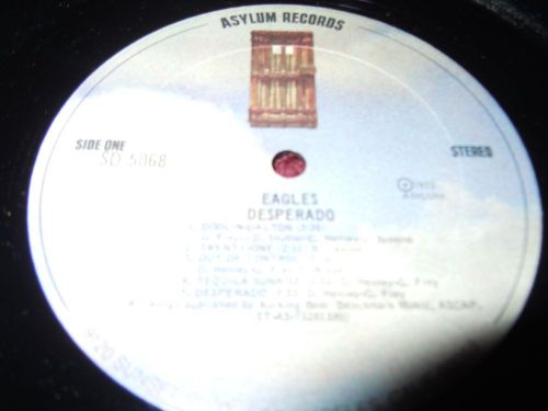 The Eagles 1973 Desperado US Asylum Authentic 1st Pressing Textured LP Cover, US $50.00, image 5