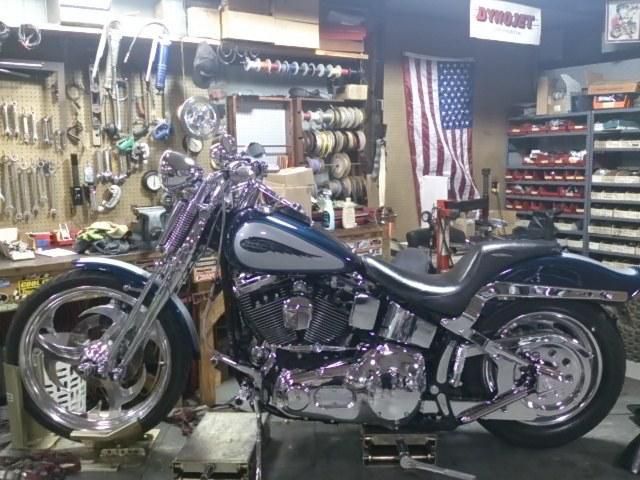 1999 softail springer custom