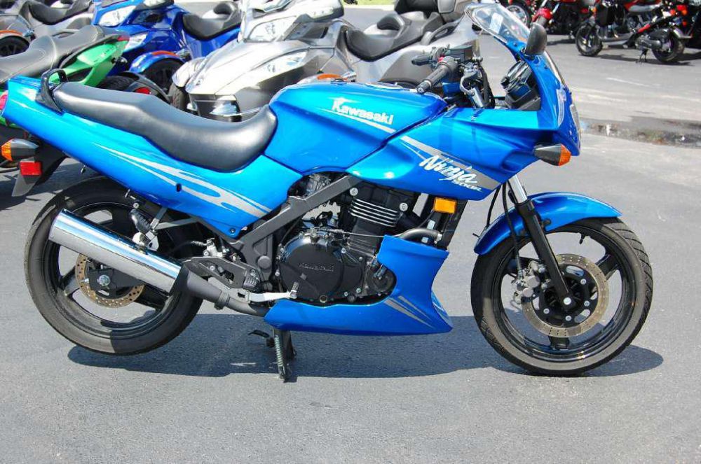 2009 kawasaki ninja 500r  sportbike 