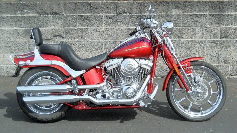 Sharp 2007 harley davidson fxstsse c.v.o softail springer, low miles, export ok